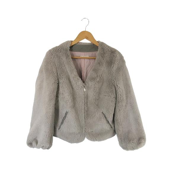 ウィルセレクション WILLSELECTION コート ジャケット ファー フェイク 