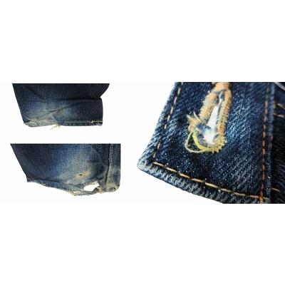 ザリアルマッコイズ THE REAL McCOY'S デニム パンツ Gパン ボタン