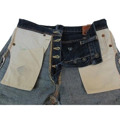 ザリアルマッコイズ THE REAL McCOY'S デニム パンツ Gパン ボタン