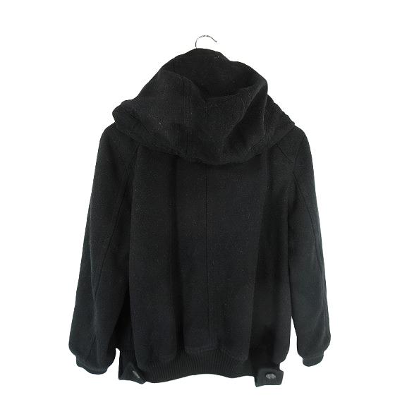 メルシーボークー mercibeaucoup ジャケット ウール フード シングル