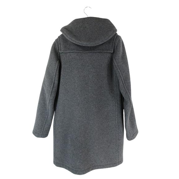 ☆未使用級☆ ロンドントラディション　ダッフルコート　グレー　裏地チェック ロンドントラディション LONDON TRADITION ダッフル コート 裏地