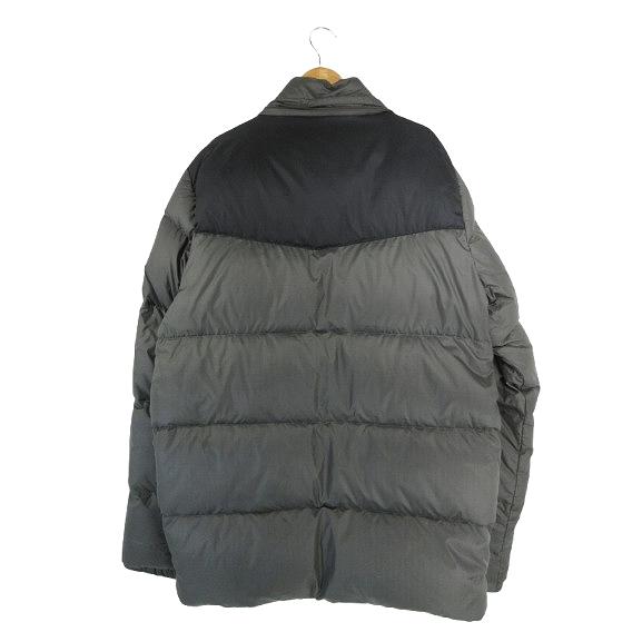 NIKE（ナイキ） ダウン ジャケット 刺繍 スウォッシュ ロゴ バイカラー