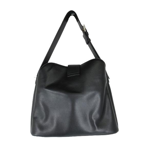 マリークワント MARY QUANT ショルダー バッグ レザー マグネット