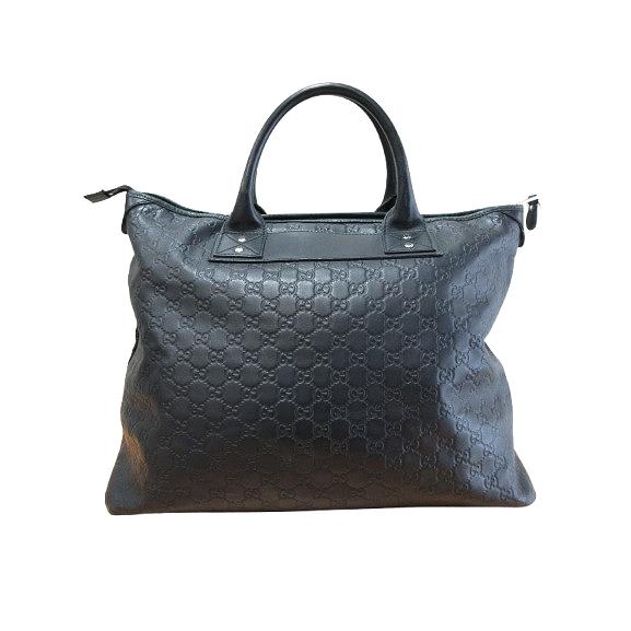 GUCCI（グッチ） GUCCI 246362 グッチシマ トート バッグ 鞄 黒 QQQ