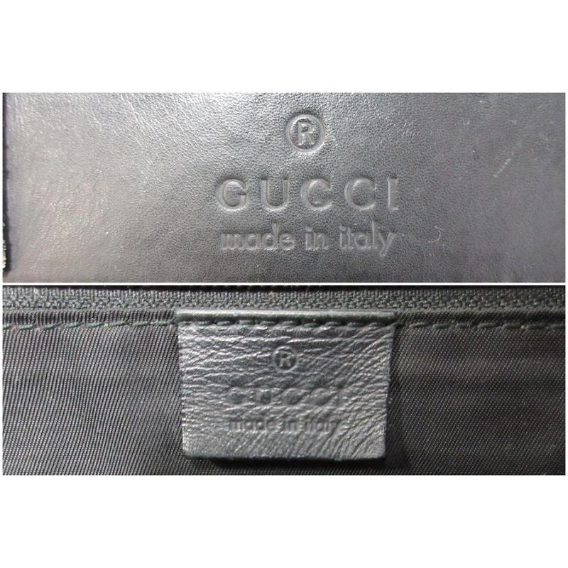 GUCCI（グッチ） GUCCI 246362 グッチシマ トート バッグ 鞄 黒 QQQ