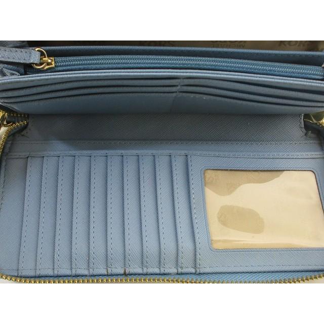 マイケルコース MICHAEL KORS 長財布 ウォレット ラウンド ジップ