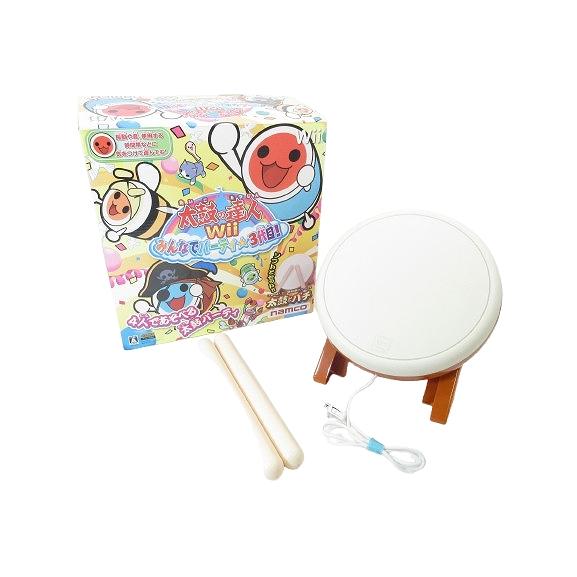 ニンテンドー　Wii　太鼓とバチ　バランスボード　コントローラー ジャンク品 バンダイナムコ namuco ニンテンドー 任天堂 太鼓の達人