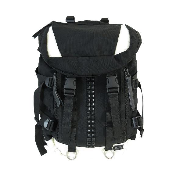 【美品】MEMENTISM メメントイズム　バックパック　リュック　ブラック　黒 メメントイズム MEMENTISM リュック バックパック デイバッグ レザー