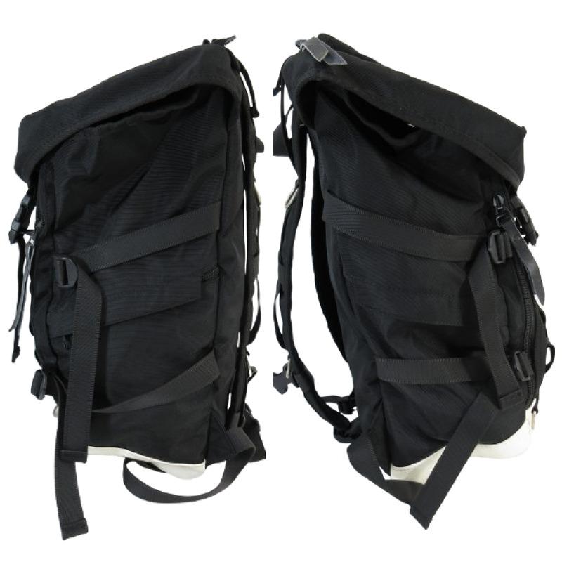 【美品】MEMENTISM メメントイズム　バックパック　リュック　ブラック　黒 メメントイズム MEMENTISM リュック バックパック デイバッグ レザー