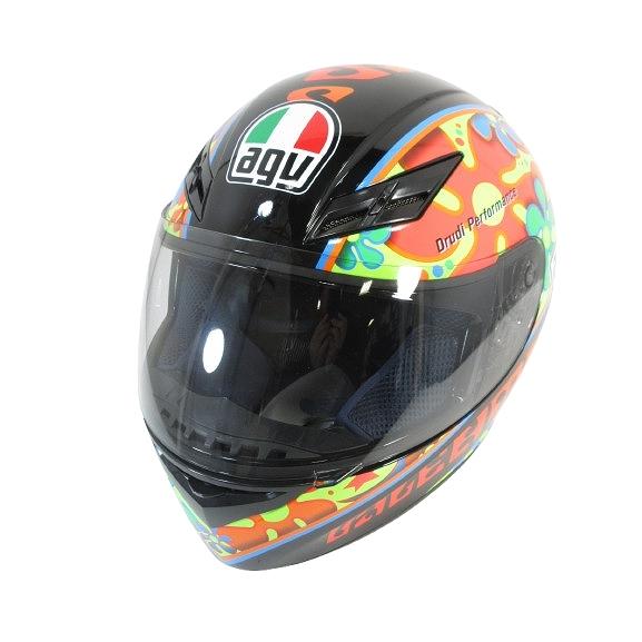 Webike AGV K-3 バイクヘルメット 総柄 ロゴ バレンティーノ ・ ロッシ