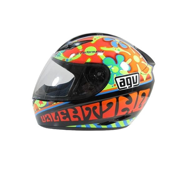 Webike AGV K-3 バイクヘルメット 総柄 ロゴ バレンティーノ ・ ロッシ