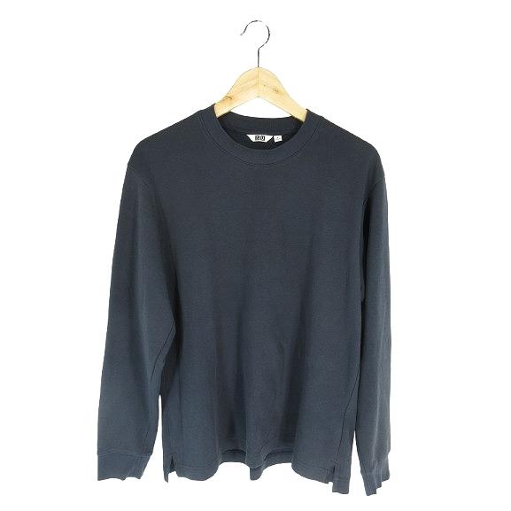 ユニクロ（UNIQLO） UNIQLO U プルオーバー Tシャツ ロンT 長袖 無地