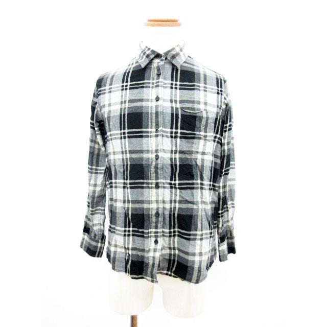ユニクロ Uniqlo シャツ チェック 長袖 M 黒 ブラック Ao レディース 150 ブランド古着販売のベクトル 通販 Yahoo ショッピング