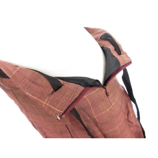 カルソン kulson スカート プリーツ グレンチェック リボン ひざ丈 40  