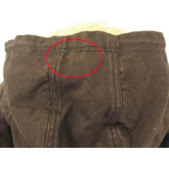 マークバイマークジェイコブス コート ミリタリー 中綿 フード ミドル  