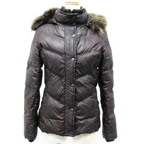 クミキョク 組曲 Kumikyoku ジャケット アウター ダウン ジップアップ フード付 中綿 ウール混 フェザー混 長袖 緑 2 レディース 中古 ベクトル 古着 151 ブランド古着販売のベクトル 通販 Yahoo ショッピング