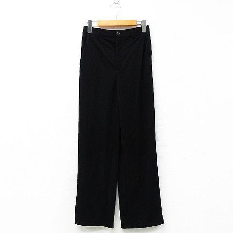 中古 ジーユー Gu パンツ ボトムス ロング丈 ウエストゴム ストレート 無地 シンプル 黒 M レディース ベクトル 古着 151 ブランド古着販売のベクトル 通販 Yahoo ショッピング