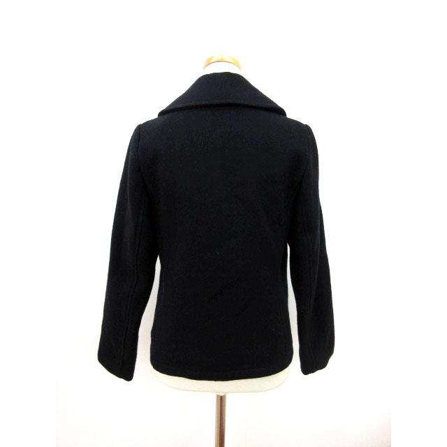 フィデリティ FIDELITY コート ピーコート ショート ウール 紺