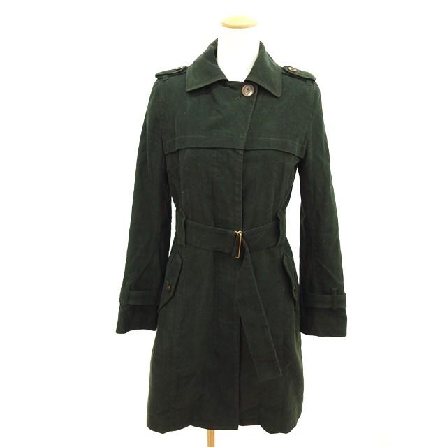 マカフィー MACPHEE トゥモローランド コート ステンカラー ベルベット  