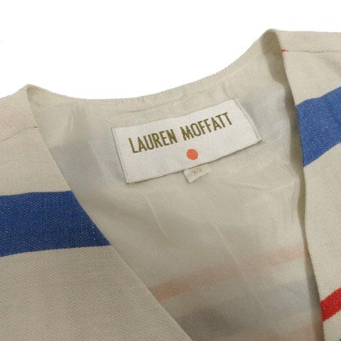 ローレンモファット LAUREN MOFFATT カットソー Vネック ノースリーブ 