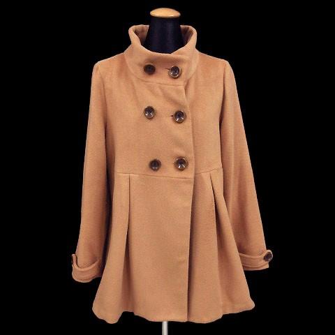 179/WG NICOLE CLUB ニコルクラブ コート 長袖 Aライン ウール混