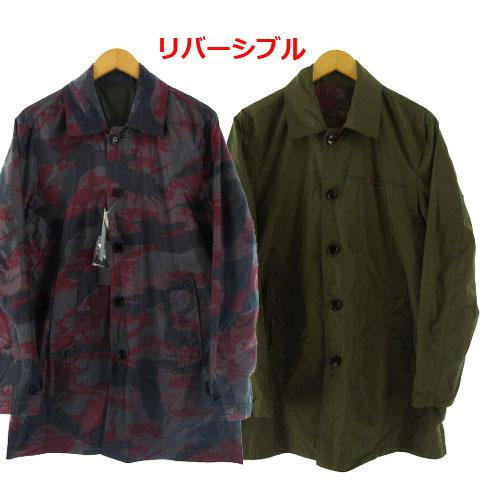 未使用品 ディーゼル DIESEL コート ステンカラ―コート リバーシブル 