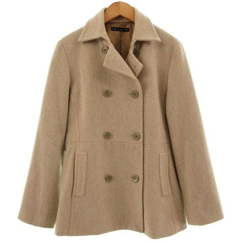 中古 シックエパシュール Chic Et Pas Cher コート ピーコート Pコート ウール混 ベージュ レディース ベクトル 古着 155 ブランド古着販売のベクトル 通販 Yahoo ショッピング