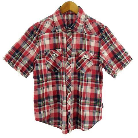 エレメント ELEMENT シャツ 半袖 チェック柄 コットン混子供服 男の子  