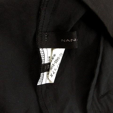 ナナシ NANASHI アズ ノウ ジャケット 七分袖 ダブル コットン混