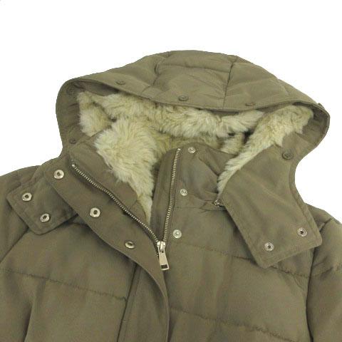 ZARA（ザラ） ジャケット フード 裏地ファー 中綿入り ジップアップ