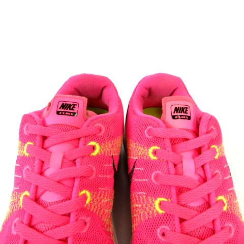 中古 ナイキ Nike スニーカー Flex Fury フレックス フューリー 300 ジョギングシューズ ピンク 蛍光ピンク 23 5 レディース ベクトル 古着 155 ブランド古着販売のベクトル 通販 Yahoo ショッピング
