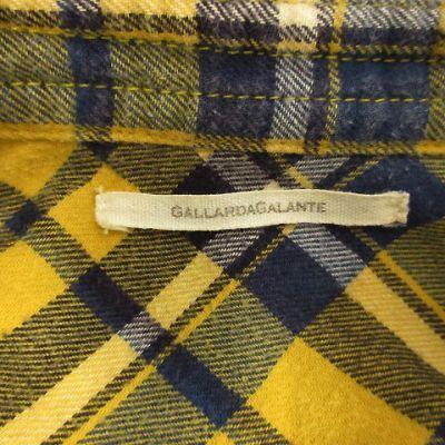 ガリャルダガランテ GALLARDAGALANTE シャツ ネルシャツ 長袖 チェック 