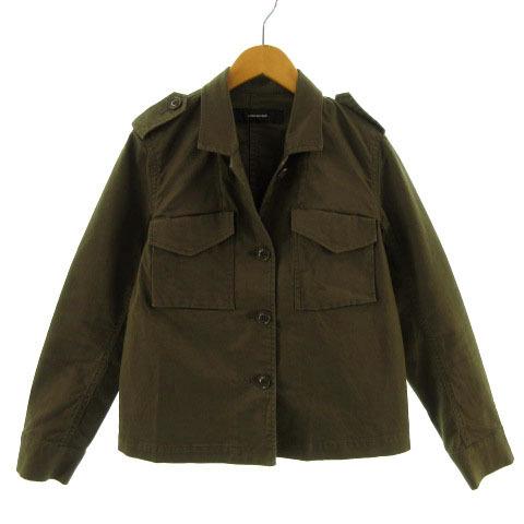 JOURNAL STANDARD オリーブ コットン ミリタリージャケット JOURNAL STANDARD オリーブ コットン ミリタリージャケット