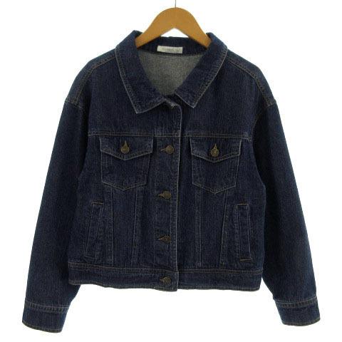 中古 ザショップティーケー The Shop Tk ジャケット デニムジャケット Gジャン インディゴ 青 F レディース ベクトル 古着 155 ブランド古着販売のベクトル 通販 Yahoo ショッピング