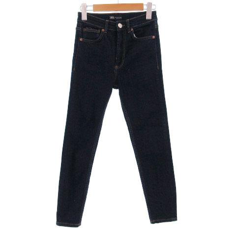 中古 ザラ Zara ジーンズ デニム スキニー ストレッチ インディゴブルー 青 26 レディース ベクトル 古着 155 ブランド古着販売のベクトル 通販 Yahoo ショッピング