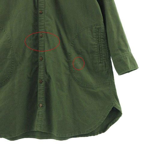 中古 チチカカ Titicaca ワンピース シャツワンピース ひざ丈 長袖 オルテガ柄 刺繍 カーキ F レディース ベクトル 古着 155 ブランド古着販売のベクトル 通販 Yahoo ショッピング