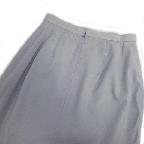 未使用品 ミスクロエ miss chloe スカート ミディ丈 ウール混 ブルー系 