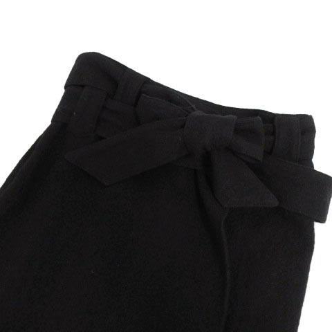 ハンアンスン Han ahn soon スカート ラップスカート ミディ丈 リボン  