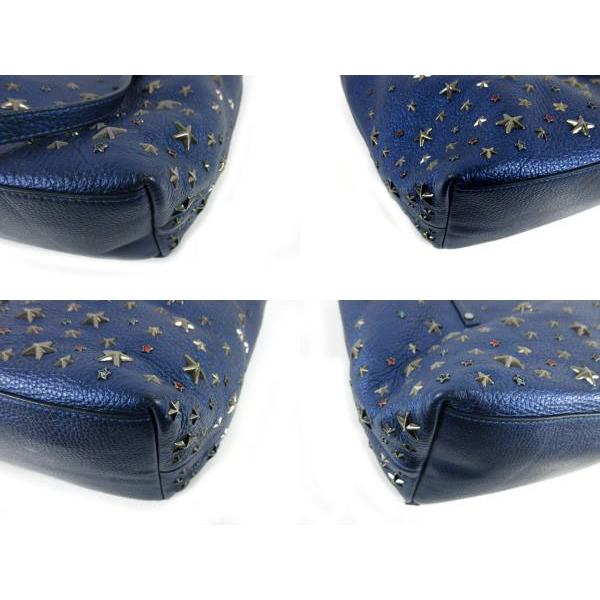 ジミーチュウ JIMMY CHOO トートバッグ サシャ SASHA S スタースタッズ 