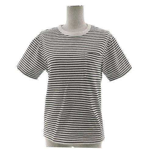 中古 無印良品 良品計画 ｔシャツ 半袖 クルーネック ボーダー コットン ブラック 黒 ホワイト 白 M レディース ベクトル 古着 155 ブランド古着販売のベクトル 通販 Yahoo ショッピング