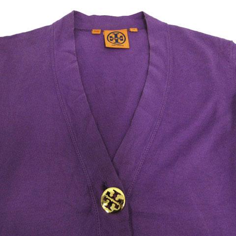 TORY BURCH（トリーバーチ） カーディガン ニット 長袖 ロゴボタン
