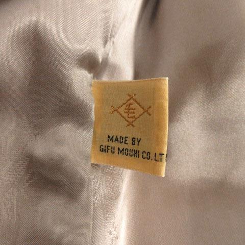 コート 毛皮 ビッグカラー ブラウン系 キャメル 11 レディース