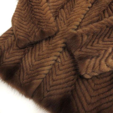 サガミンク SAGA MINK コート アウター 毛皮 ミンク ブラウン 茶 13