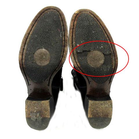 BUTTERO（ブッテロ） ブーツ ロングブーツ スウェード ベルト サイド