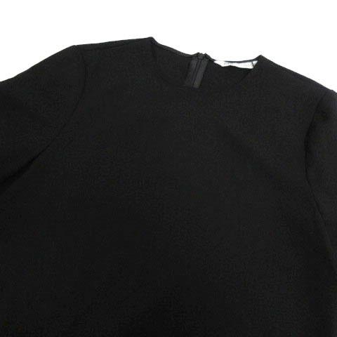 人気定番 半袖 ワンピース Zara ザラ 未使用品 中古 ミディ丈 古着 ベクトル レディース S 黒 ブウラック プリーツ ワンピース Www We Job Com