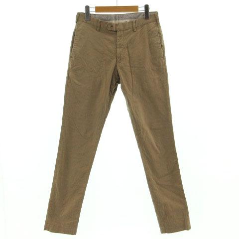 ナノユニバース Nano Universe パンツ チノパン スリム シンプル 無地 コットン混 ベージュ 44 メンズ 155 ブランド古着販売のベクトル 通販 Yahoo ショッピング
