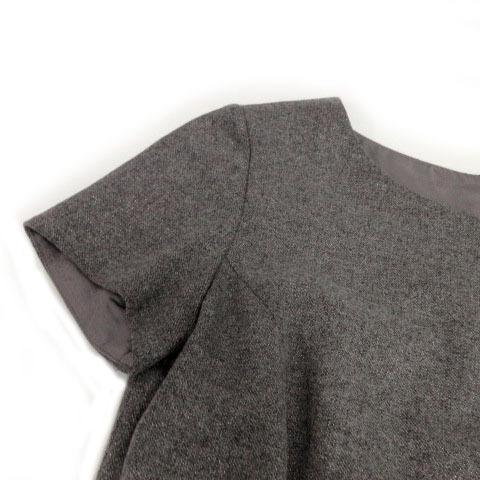 ブルーガール BLUGIRL ワンピース フォーマル 半袖 ミディ丈 リボン  