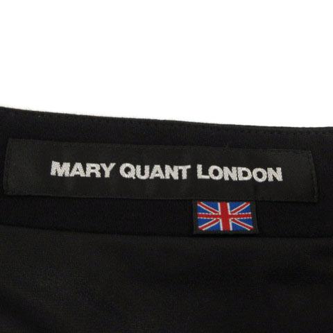 マリークワント MARY QUANT LONDON スカート ミニ 台形 フリル シンプル ブラック 黒 M レディース｜vectorpremium｜06