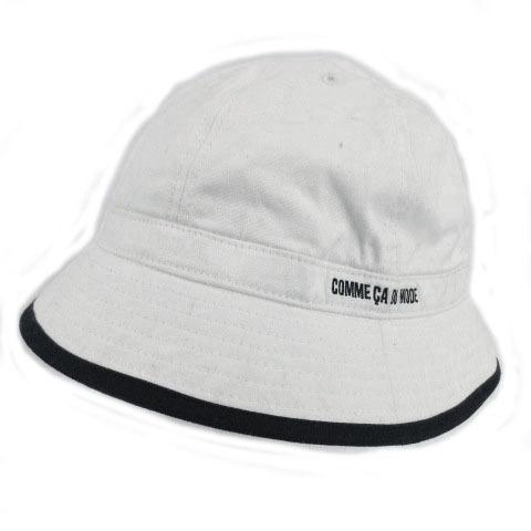 COMMEdesGARCONS コムデギャルソン刺繍リボンラインハット帽子
