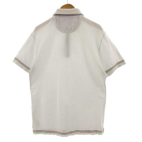 LILYBROWN 半袖ポロシャツ M ホワイト ミ*モ様 リリーブラウン リリーベア ポロニット サマーニット